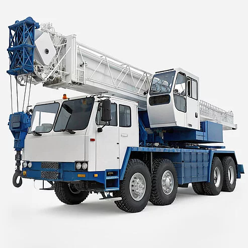 Modern mobile crane from Tadano